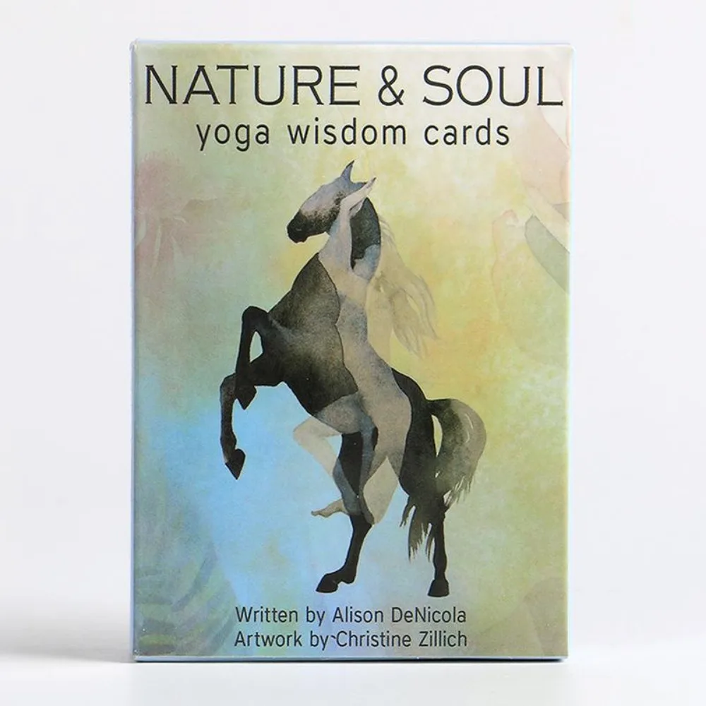 

Oracle Deck Card Nature Soul Yoga Wisdom 40 Cards Full English PDF Guide Book Divination Board Games Home Playing Tarot Wayta