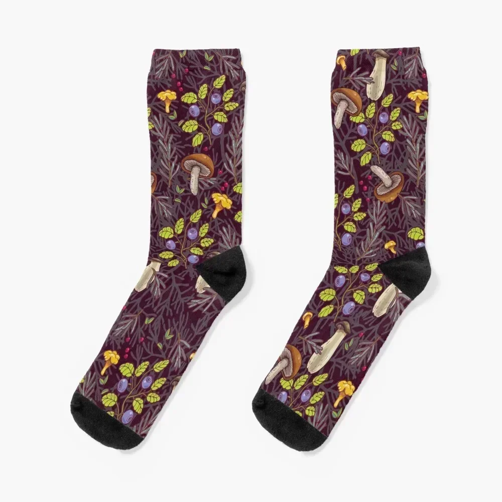 

forest Socks cotton anti slip football Lots moving stockings Socks Men's Women's