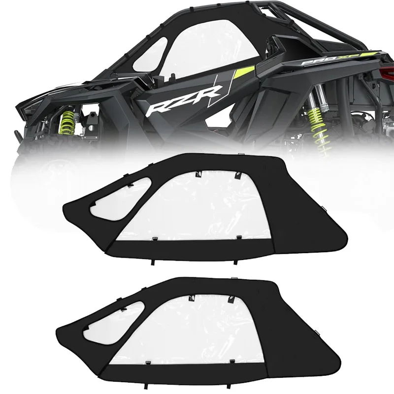 حاويات الكابينة الناعمة سحابات YKK متوافقة مع Polaris RZR PRO XP/Turbo R 2020-2025 مقاومة للماء والغبار سهلة التركيب