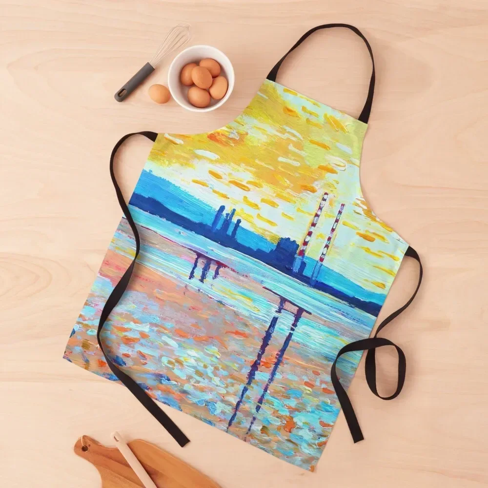 

Poolbeg, Dublin, Ireland Apron professional hairdressing Kitchen Chef Useful Things For Kitchen Apron