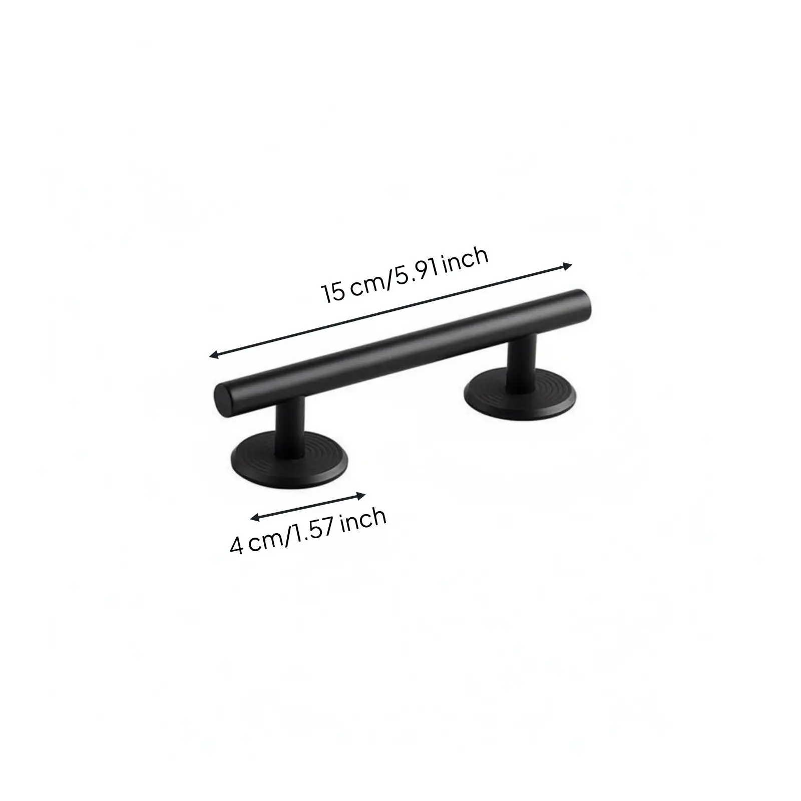 Aluminum Alloy Stick on Cabinet Handle Bar Pull for Kitchen Door Storage Cupboard and Display Cabinets