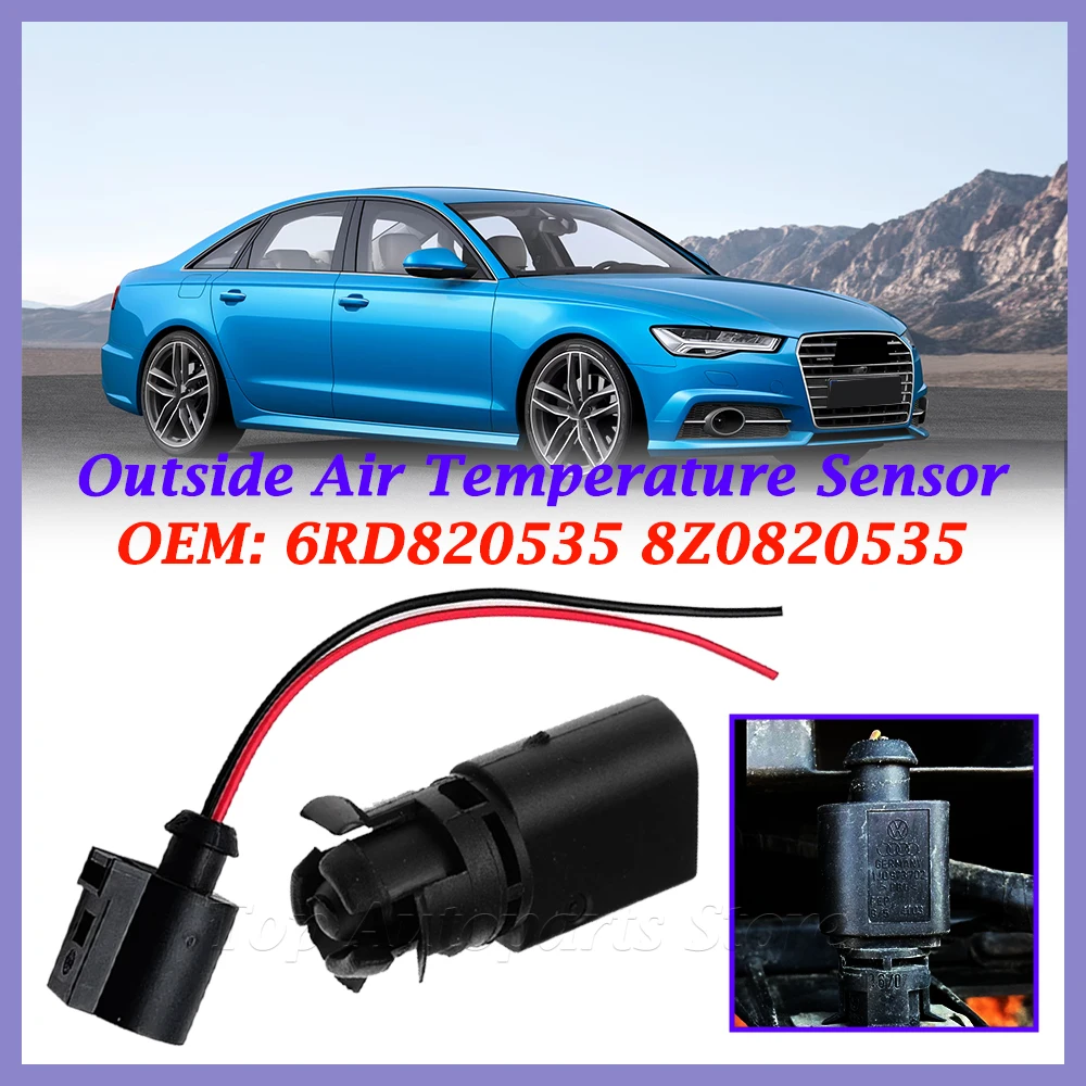 For VW Passat Polo Tiguan Santana CC Jetta MAGOTAN Golf Superb Sagitar 8Z0820535 6RD820535 Outside Air Temperature Sensor