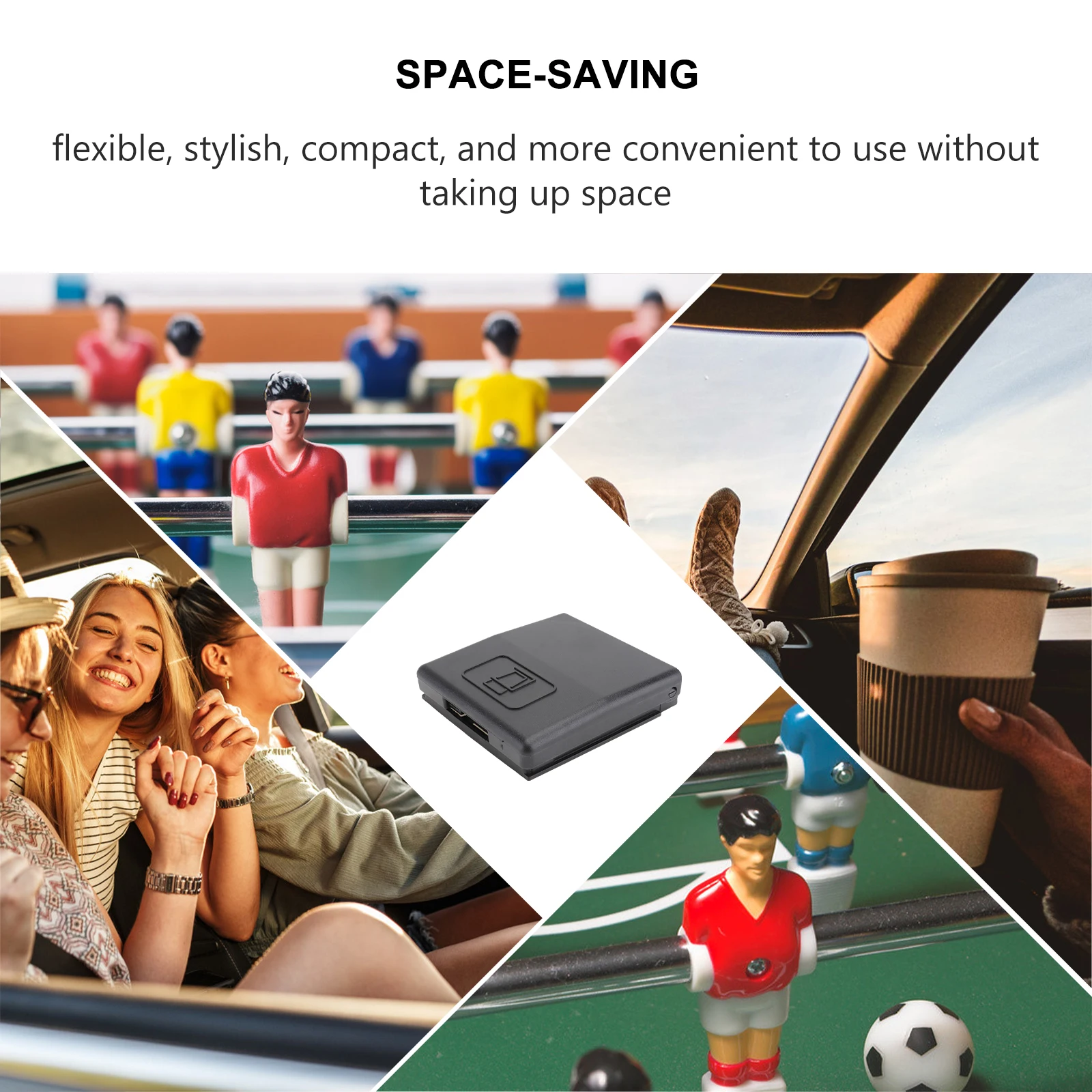 

1Pcs Plastic Car Cup Holder Rack with Built-in Ashtray for Car Interior Mounting on Console Armrest Fast Installation No Tools