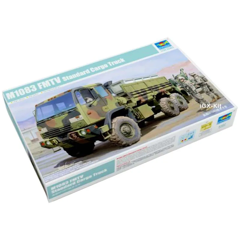 

Trumpeter 01007 1/35 US M1083 FMTV Cargo Tactical Truck Tractor Military Car Child Gift Toy Plastic Assembly Building Model Kit