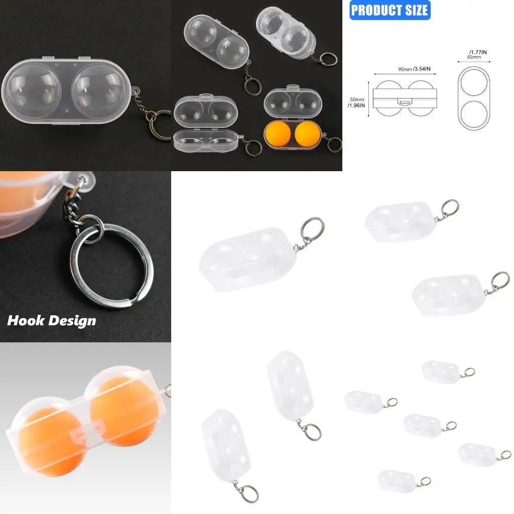 

Держатель шарика для пинг-понга большой емкости небьющийся для любителей спорта