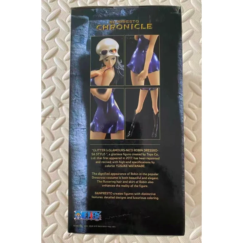 

In Stock Bandai Original Banpresto One Piece Nico Robin Dressrosa Style Action Figure Model Doll Brand New Boxed Animecharacters