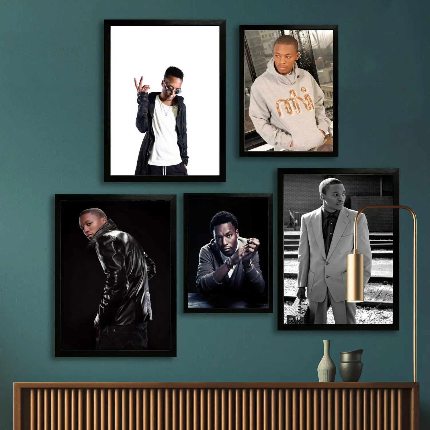 Lupe Fiasco Canvas Art Poster and Wall Art, Picture Print, Modern Family Bedroom Decor, Posters,Decorative painting