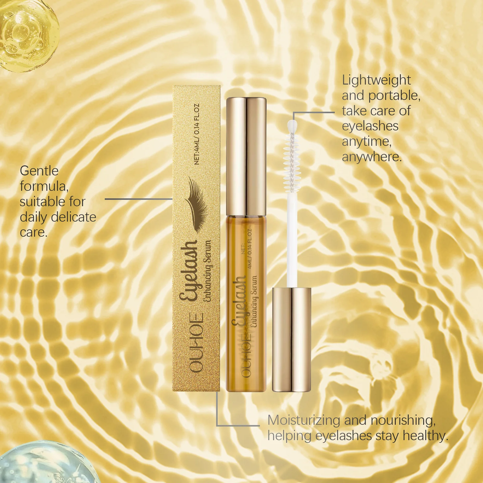 7 dagen snelle wimpergroei serum natuurlijke wimperversterker langer voller dikker curling wimperbehandeling oogverzorgingsproducten make-up