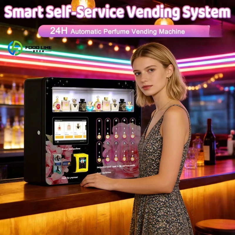Perfume Fragrance Bar - Factory Custom Automatic Perfume Spraying Vending