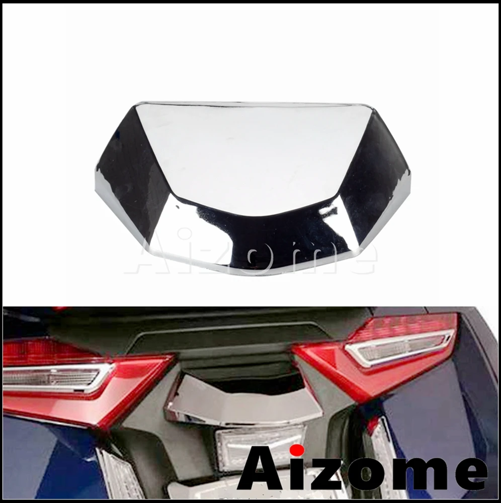 Motorcycle Plastic Rear License Plate Light Cover For Honda Goldwing GL1800 2018-up Gold Wing Tour DCT Airbag 18 2019 2020 2021