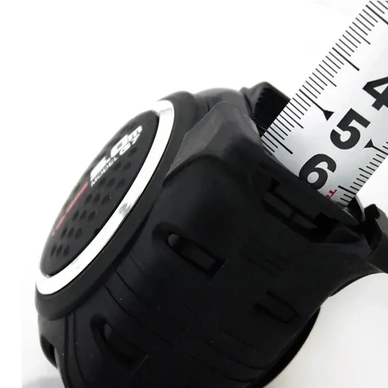 

Tajima 1001-1897 5m Tape Measure - JIS Class 1 Accuracy, Self-Locking Retractable, Wear Resistant, Double-Side Graduation