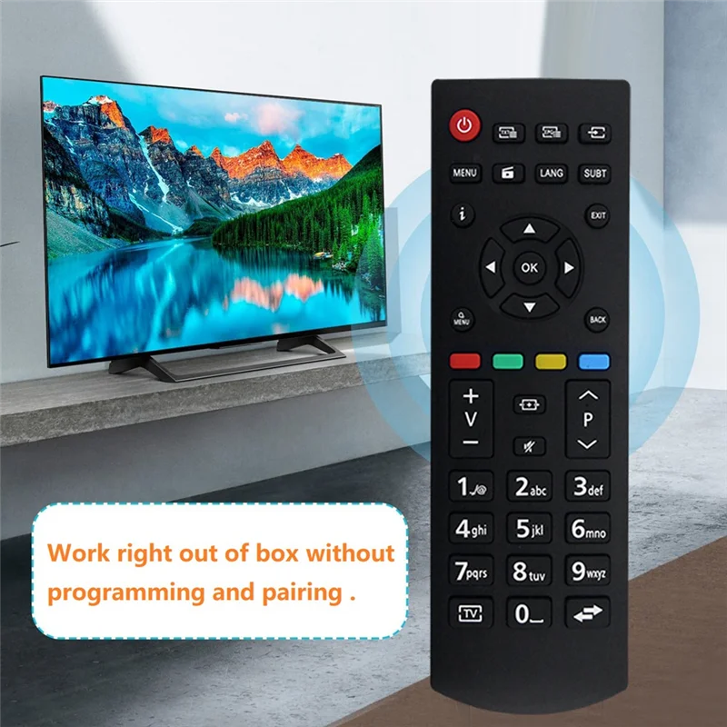 B03B-استبدال جهاز التحكم عن بعد RCA39126 لجهاز التحكم عن بعد لتلفزيون باناسونيك RCA39126