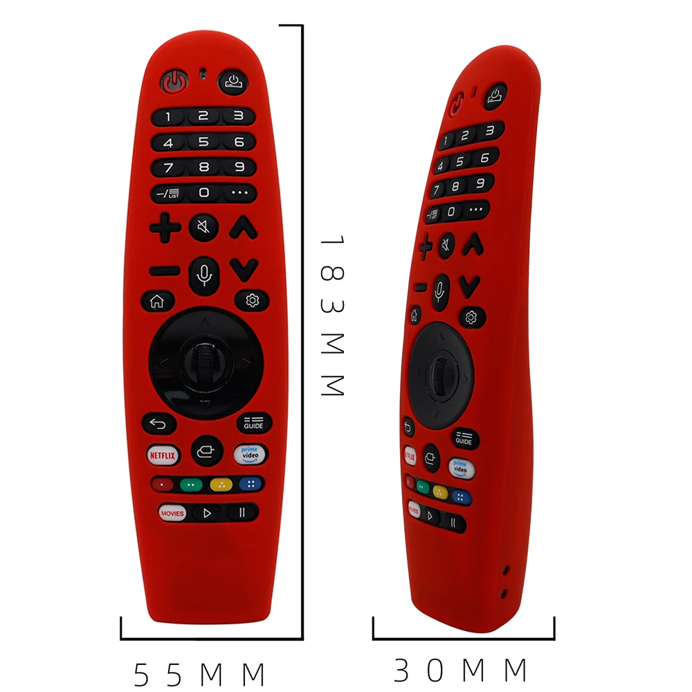 Smart TV Remote Control Case Silicone Shockproof Protective Cover AN-MR600 AN-MR650A Skid-proof Magic Remote Control Case