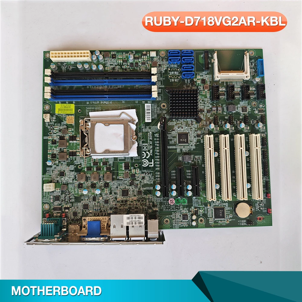 highly reliable 1151 pin DDR4 industrial control board RUBY-D718VG2AR-KBL