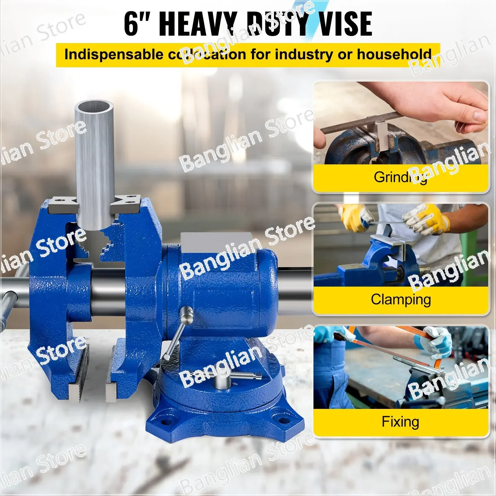 Multipurpose Bench Vise 6