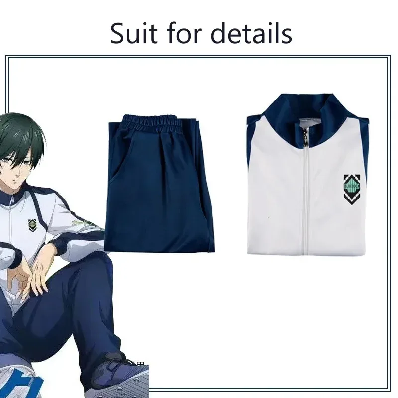 Nuevo 2025 Blue Lock Reo Nagi Bachira Isagi Chigiri Cosplay disfraz ropa deportiva con cremallera chándal sudadera con capucha coche de Halloween ☆ ★ ☆ ★ qq