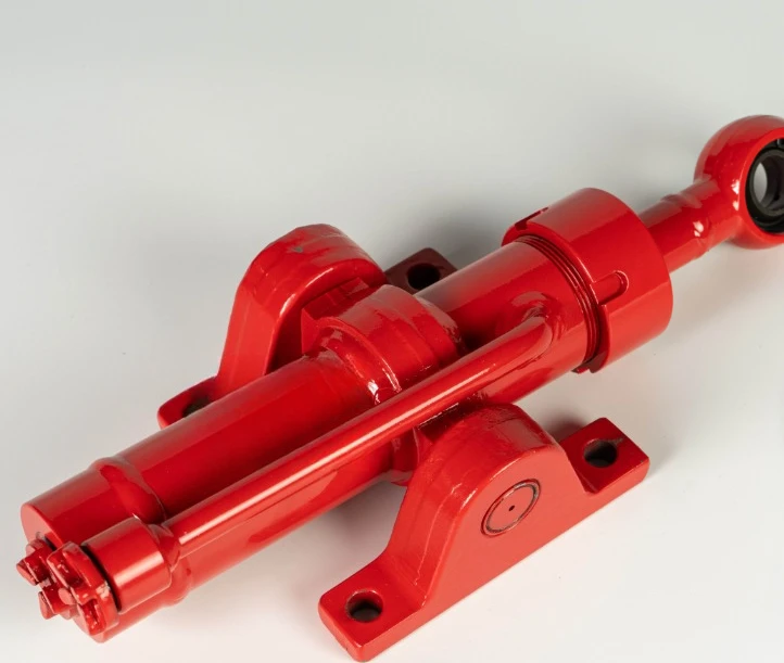 100 tons metallurgical plant converter equipment heavy load pin mounting/hinge mounting hydraulic cylinder