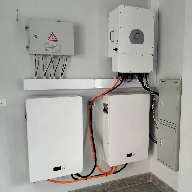 Energy Saving Home Storage Battery System with Solar Input, Peak Load Reduction, and Backup Power Protection