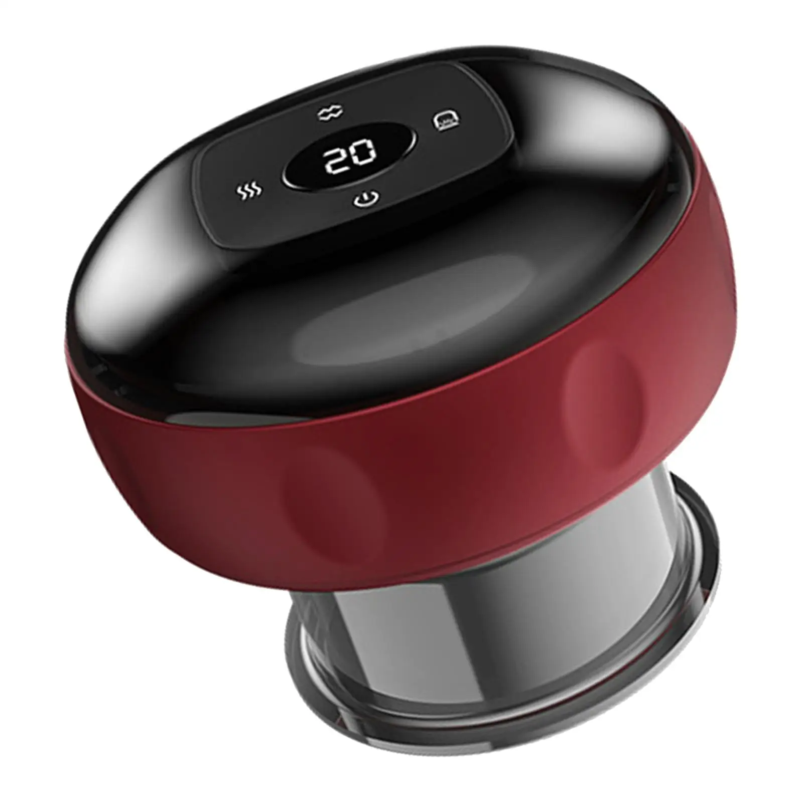 Electric Scraping Massager Charging Back Massager 12 Gears Heating with Infrared Heat Cellulite Massager for Household