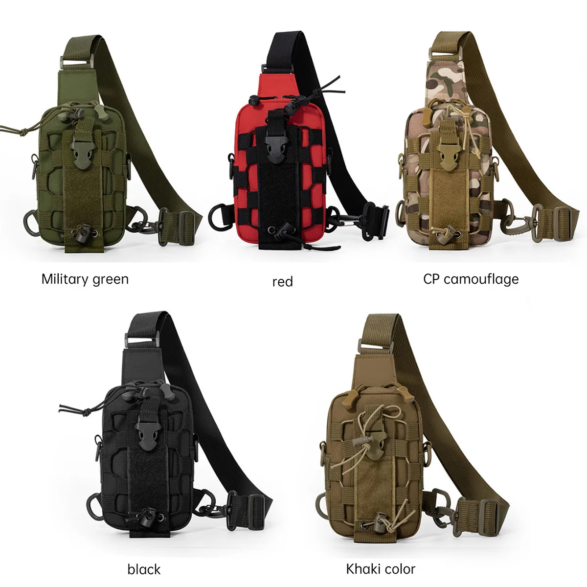 Bolsa para Garrafa de Água, Bolsa Transversal para Garrafa de Água, Capa Protetora Multifuncional para Copo, Bolsa de Peito Profissional para Camping e Atividades ao Ar Livre