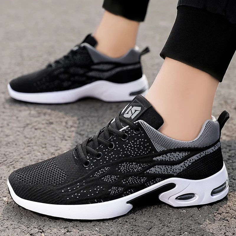 sneakers men 2024 new foreign trade men's shoes casual sneakers air cushion running shoes Breathable soft soled shoes