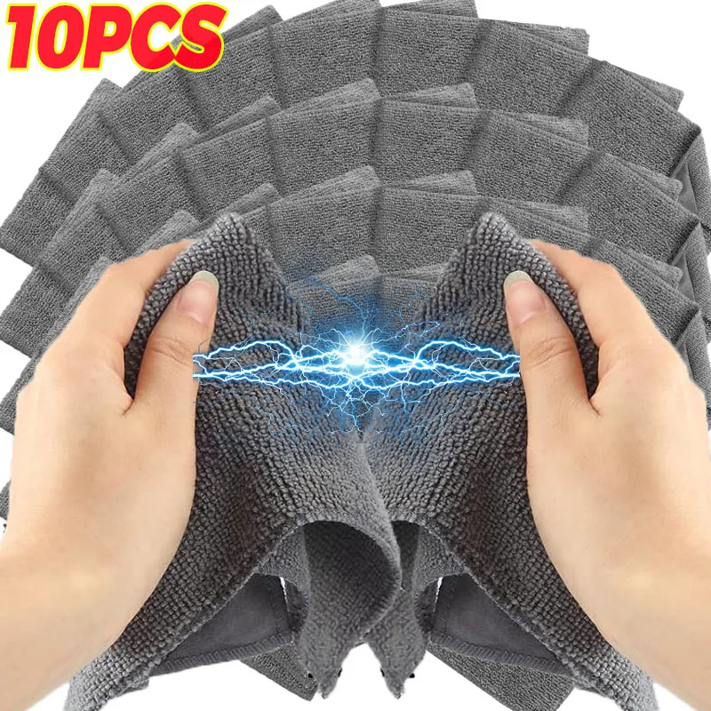 

1/10 шт. магнитная чистящая ткань из микрофибры, многоразовые чистящие полотенца для доски, ластики для сухого стирания, очиститель для офисных досок