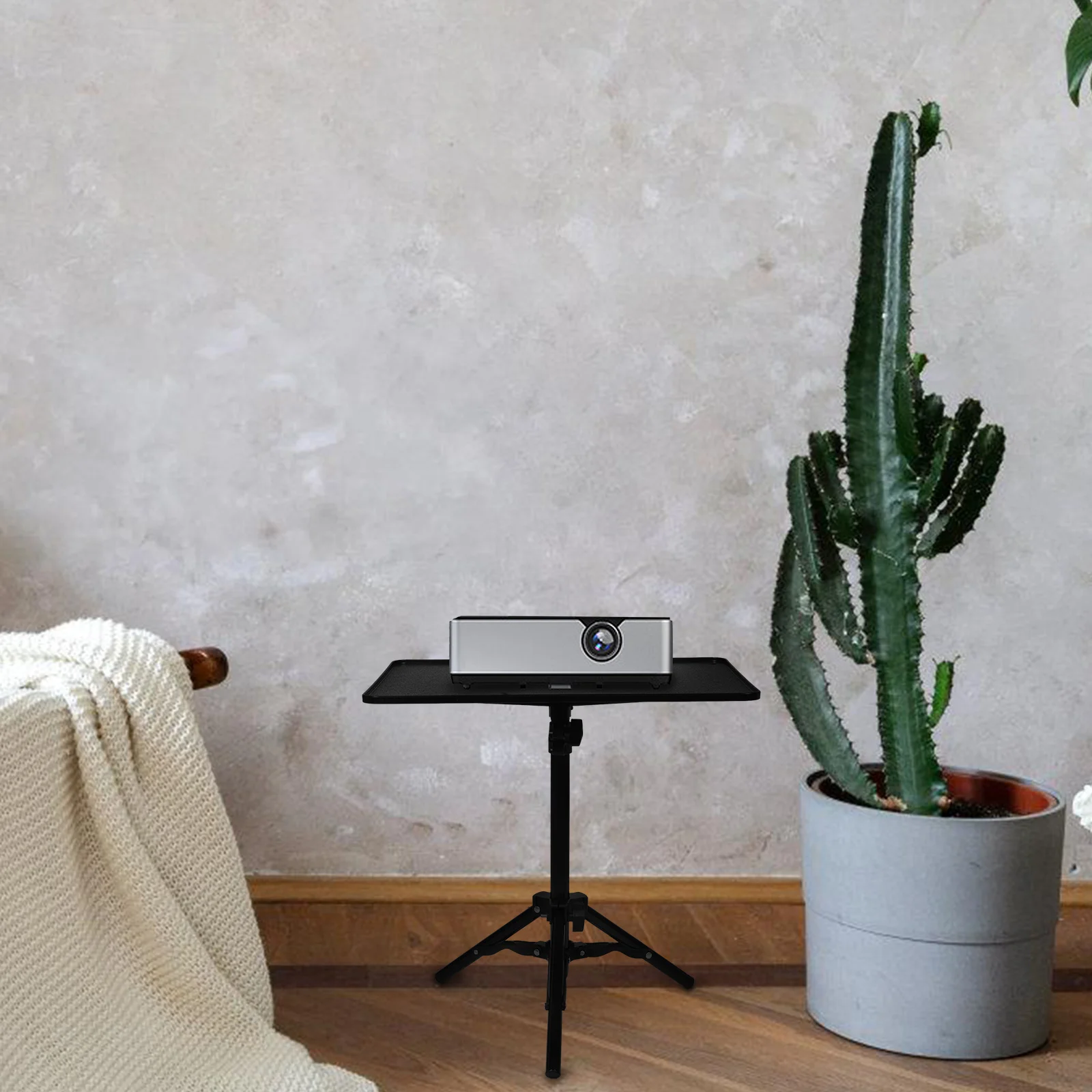 

Projector Stand Portable Bracket Home Speaker Shelf Adjustable Floor Standing Outdoor Tripod Audio Video Equipment