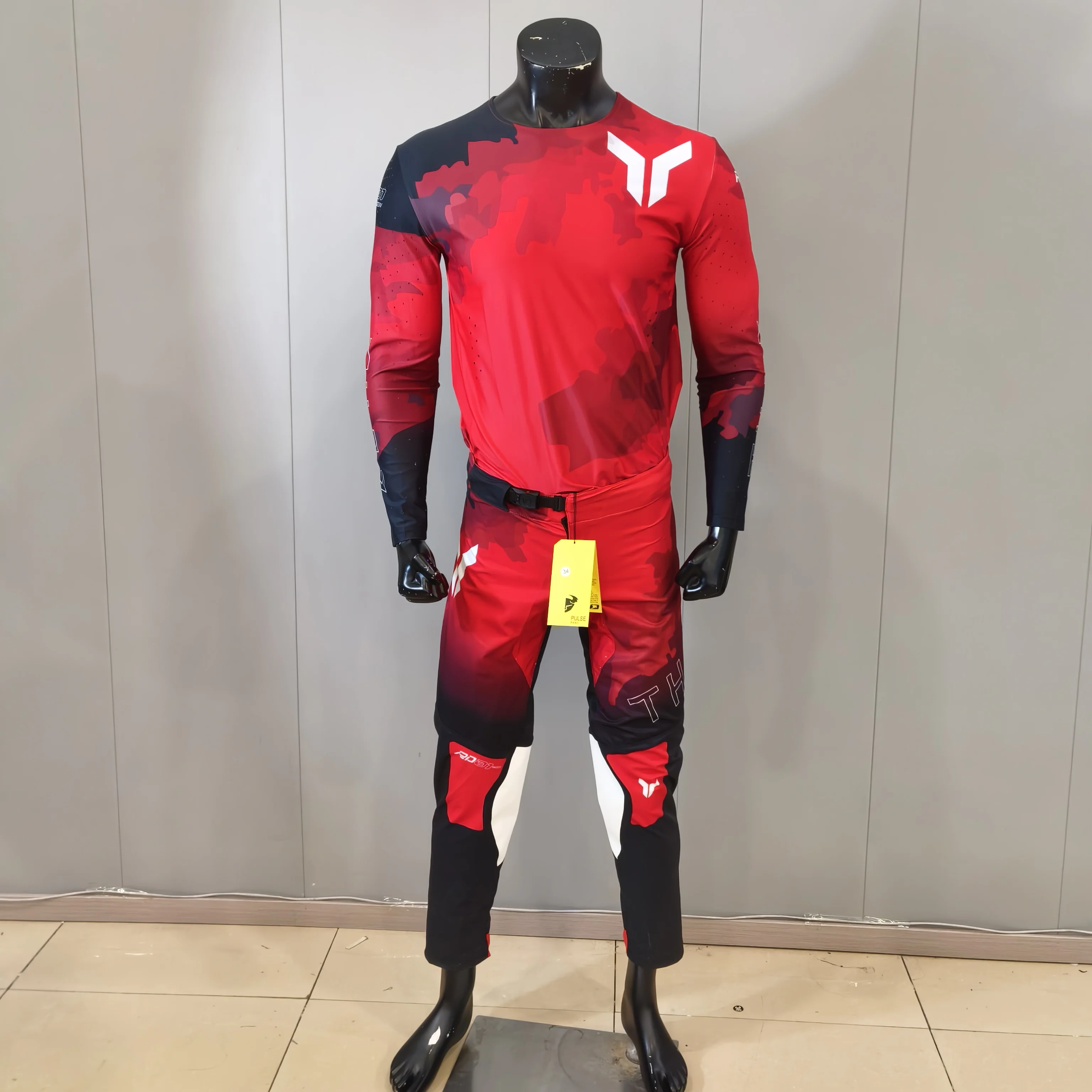 THOR Motocross Gear Set MX Off Road Motorcycle Suit Dirt Bike Jersey Set Moto Jersey And Pant Motorcycle Jersey Set - view 5