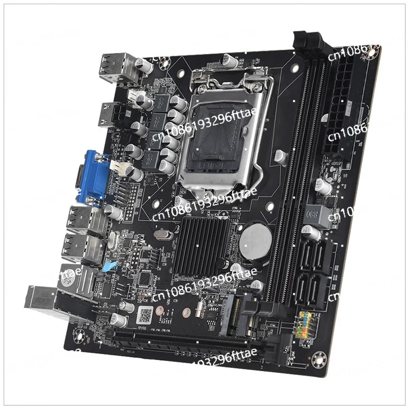 

New ITX H61 Main Board Desktop Computer Home Office LGA1155 Pin DDR3 Memory 17 * 17cm