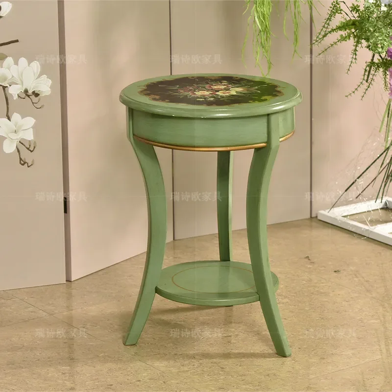 Solid Wood Semi Round Wall Mounted Console Table for Entryway Hallway Corridor Decorative Floating Shelf Cabinet Storage