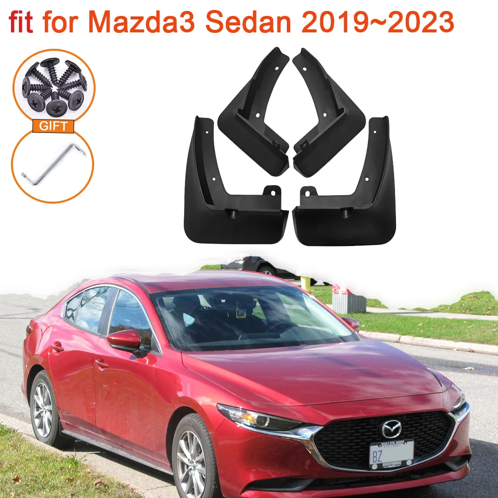 

Брызговики для Mazda 3 Axela BP 2023 2022 2021 2020 2019 седан