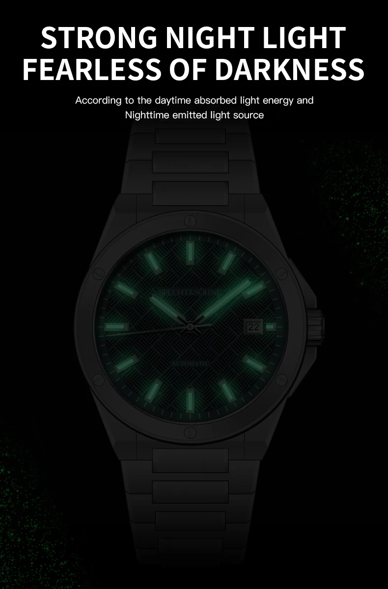 Nuovi arrivi Specht & Sohne Watch 40MM orologi automatici per uomo giappone Miyota Movt cristallo zaffiro acciaio inossidabile 50M impermeabile 1511 Nuovi arrivi Specht & Sohne Watch 40MM orologi automatici per uomo giappone Miyota Movt cristallo zaffiro acciaio inossidabile 50M impermeabile 1511
