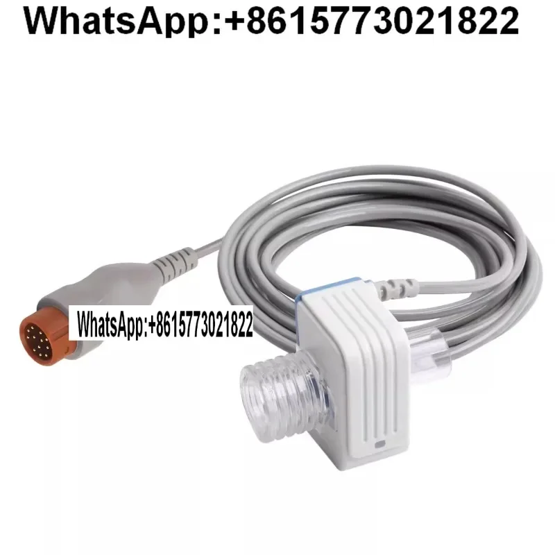 Aplicable a Philips para Mindrayfor Optoelectronics/Ko-eman ETCO2 cable principal del módulo de C-O2 end-tidal mainstream