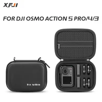 Estuche de transporte para DJI OSMO Action 5 Pro, bolsa de almacenamiento de carcasa dura, Mini bolso portátil para DJI Action 4, accesorios para cámaras deportivas