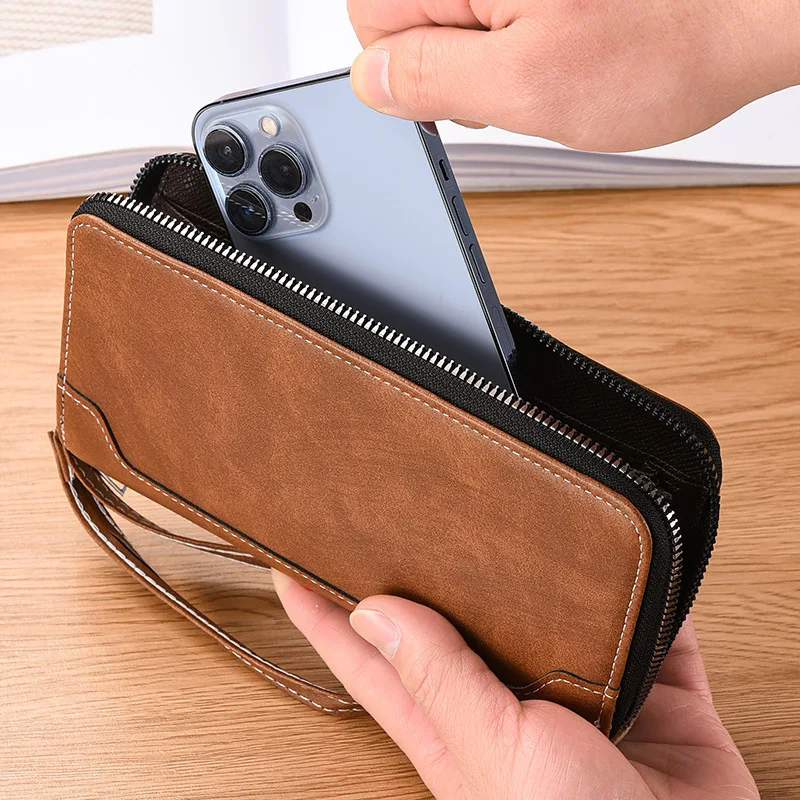 Selling Men's Wallets, Long Handbags, Men's Handbags, Mobile Phone Bags, Large Capacity Grab Bags, High-end Ticket Holders
