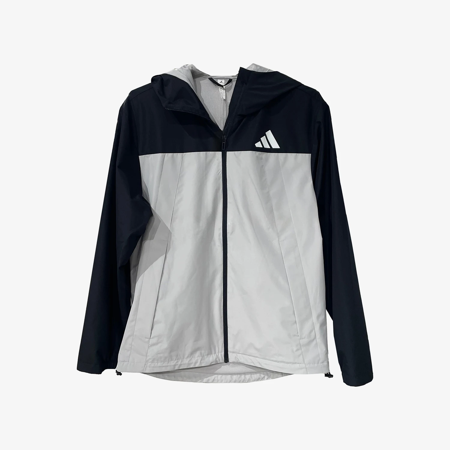Adidas genuine new men's and women's white navy blue casual jacket jacket IB7058
