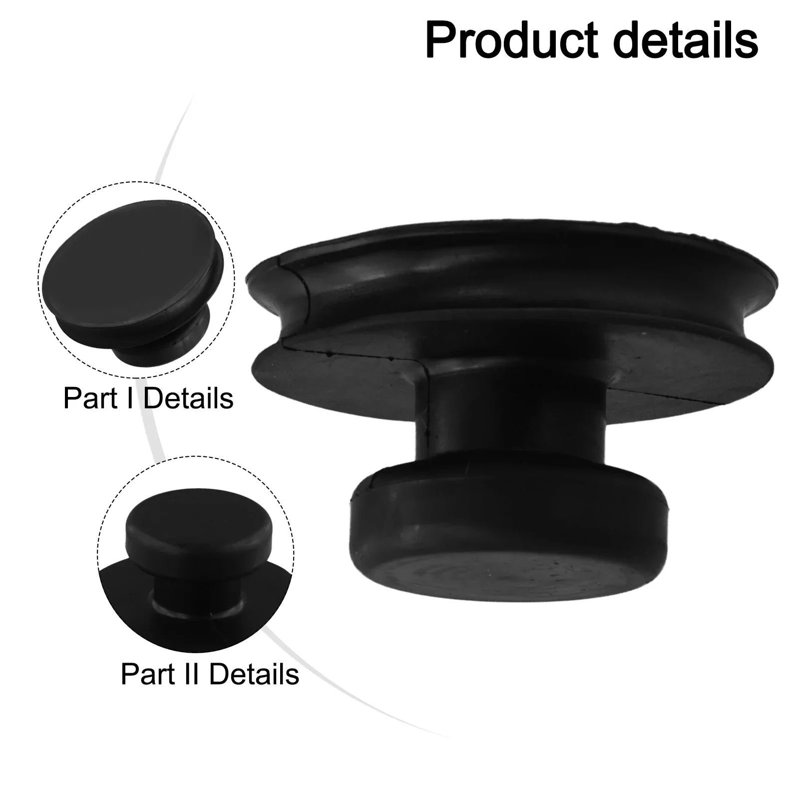 Rubber Sucker Singing Bowl Suction Cups Office Use Strong Rubber Material Versatile Applications For Balancing