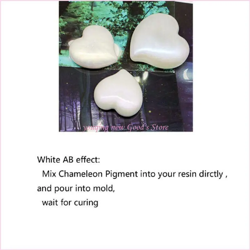 

57QA Pearl Pigment Set Colorful Natural Mineral Mica Powder for Soap Making Cosmetics