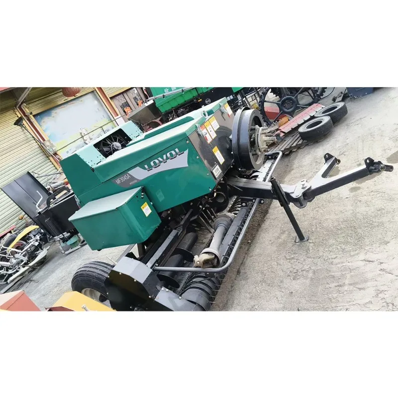 【2026】 Rice Wheat Baler Pto Driven Mini Hay Pine Straw Grass Roll Baler Small China Square Hay Baler Machine
