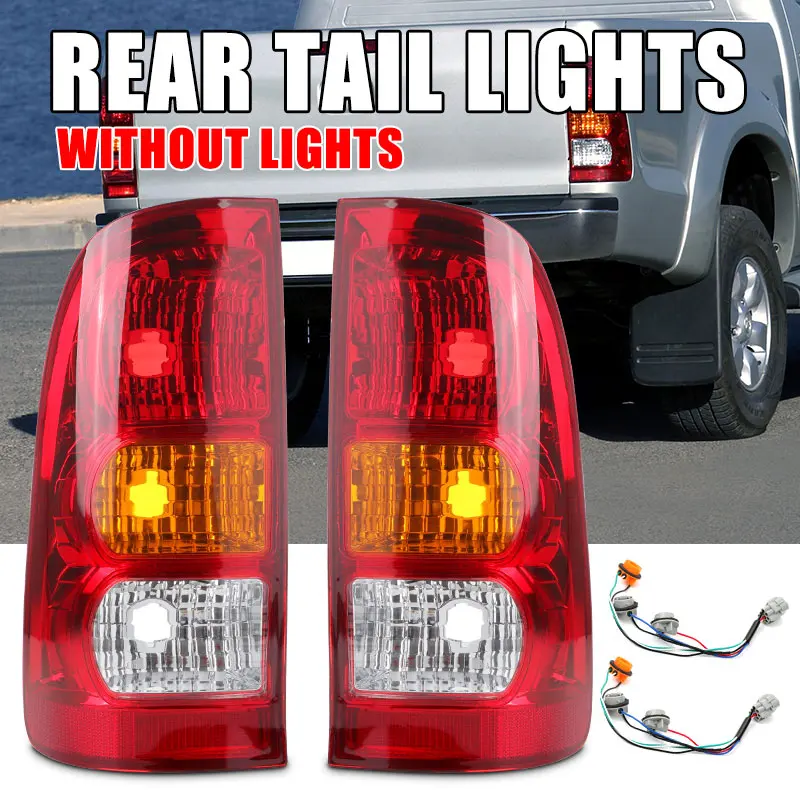 

Tail Light Assembly For Toyota Hilux MK6 Pickup Vigo 2005-2011 81550-0K010 81551-0K010 Rear Brake Stop Turn Signal Lamp No Bulb