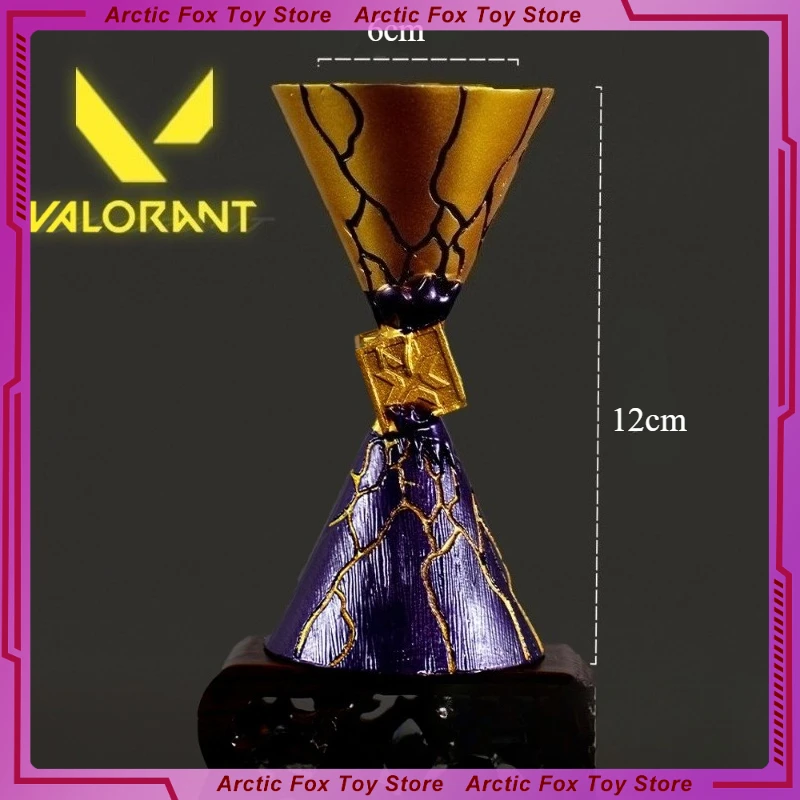 12 سنتيمتر جديد VALORANT لعبة الشكل بطولة الكأس الطرفية المعادن نموذج تمثال سطح المكتب الديكور الحلي هدايا عيد الميلاد لعبة #1