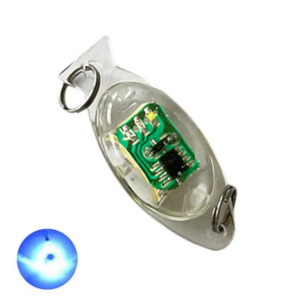 Underwater Lure Fish Lamp Collection Fish Fishing Equipment Light LED Button Fishing Lure Gear