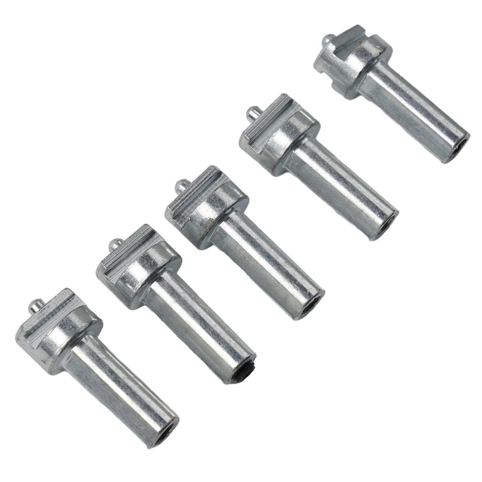 Tool Connecting Rod 16mm 5pcs Connector Galvanized Silver For Electric Drill Pipe Dredge Quality Is Guaranteed