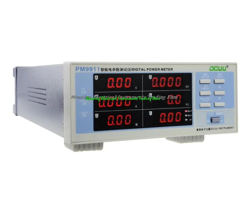 PM9911 AC intelligent electrical parameter tester Power meter 600V,20A(Alarm) PM9912 AC/DC