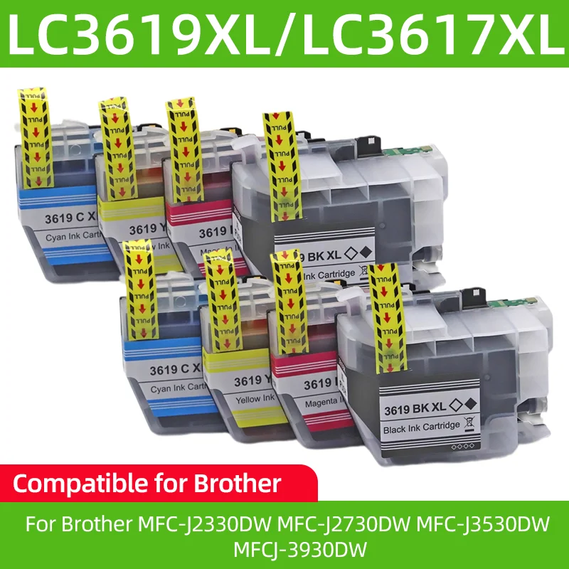 

LC3619XL LC3617XL LC 3619 3617 XL картридж, совместимый с принтером Brother MFC-J2330DW MFC-J2730DW MFC-J3530DW MFCJ-3930DW