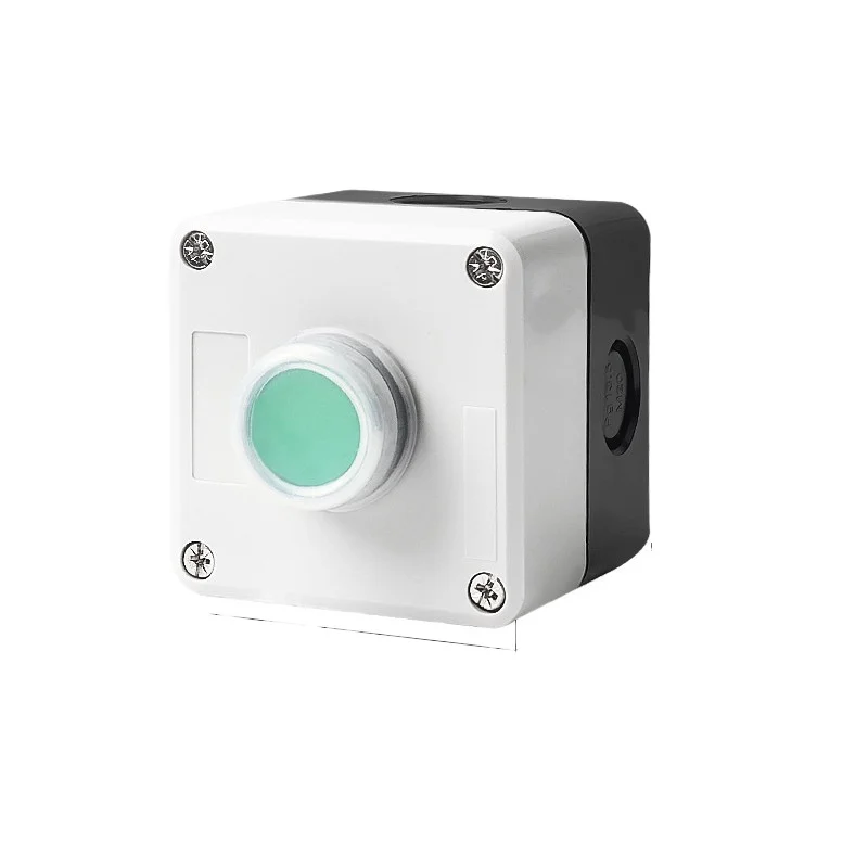 For elevator power supply start button switch control box, emergency stop, waterproof button indicator light box plastic