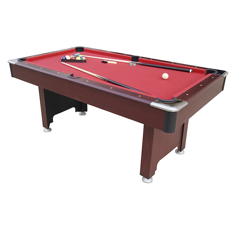 Table de billard de jeu d'intérieur, jeu de poche OEM et rosée, sports de qualité