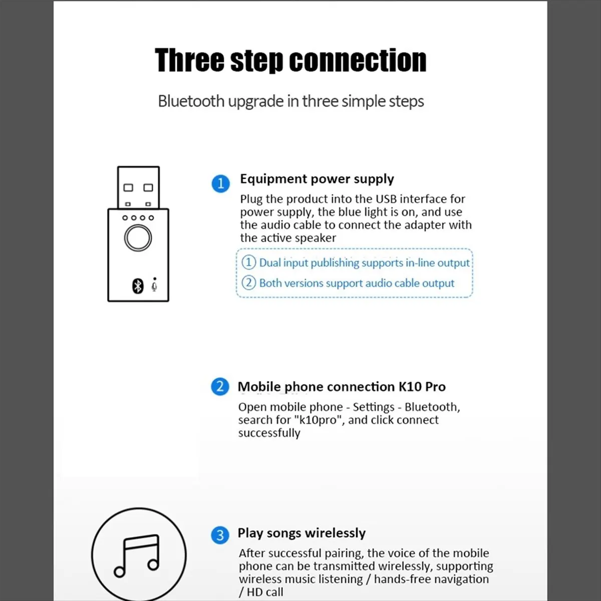 @@HUND-4 in 1 Wireless USB Bluetooth 5.0 Adapter 3.5mm Jack AUX BT Audio Receiver Transmitter for Car TV Speaker Adapter Stereo