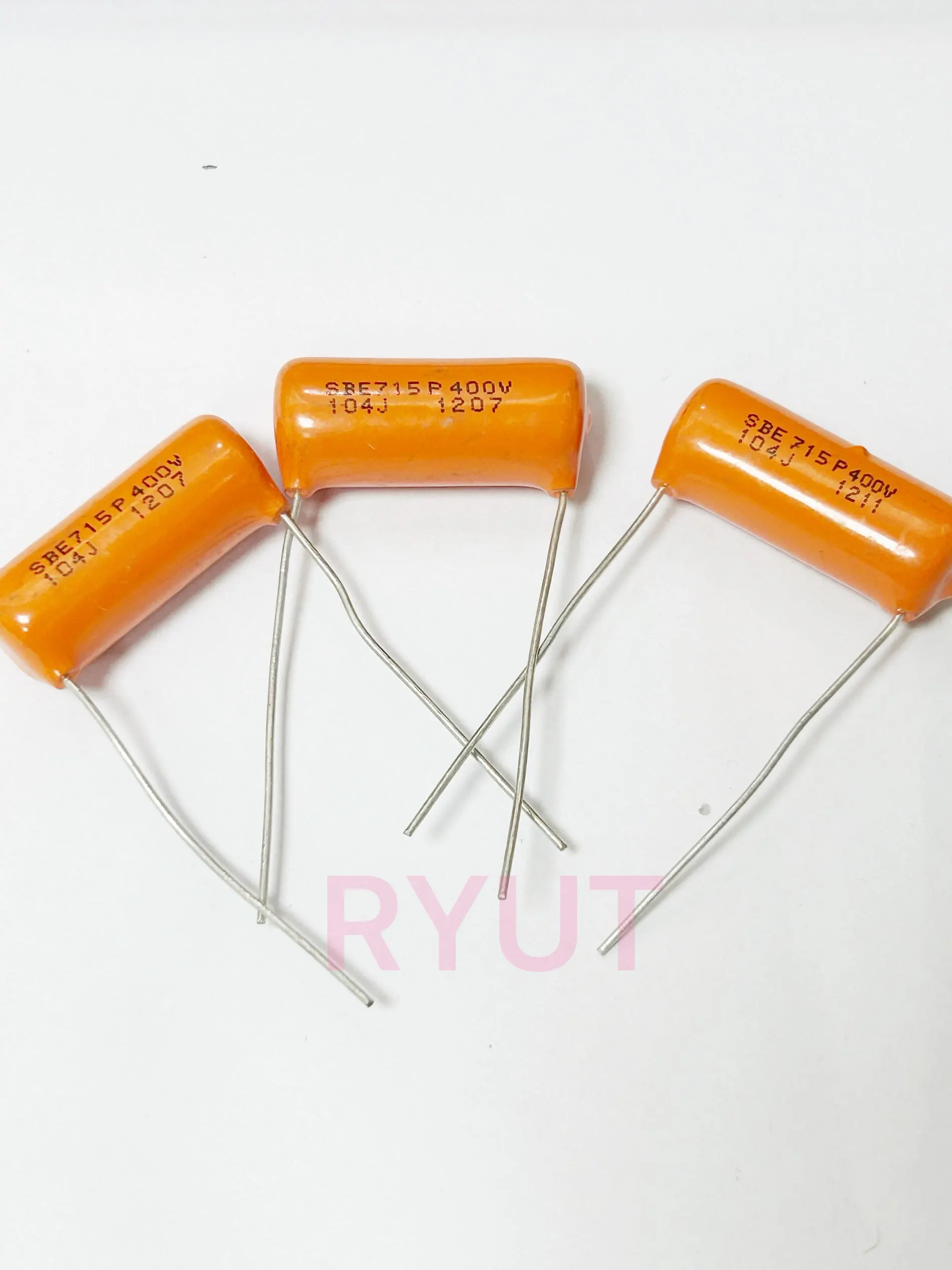 20pcs Price SBE Sprague CDE Sprague 715P 400V 0.1uF 104J MKP P25MM 30mm*12mm*14mm Coupled Thin Film Capacitor