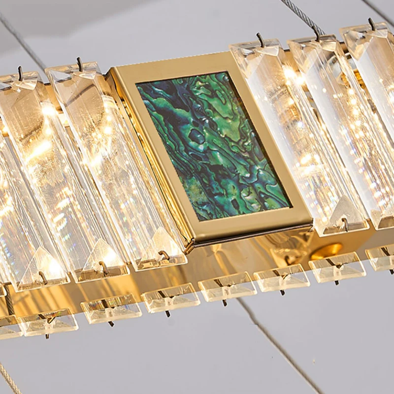 

Home Decorationpendant Lights Luxury Crystal Living Room Chandelier Dining Room Pendant Lamp Ceiling Light Indoor Lighting